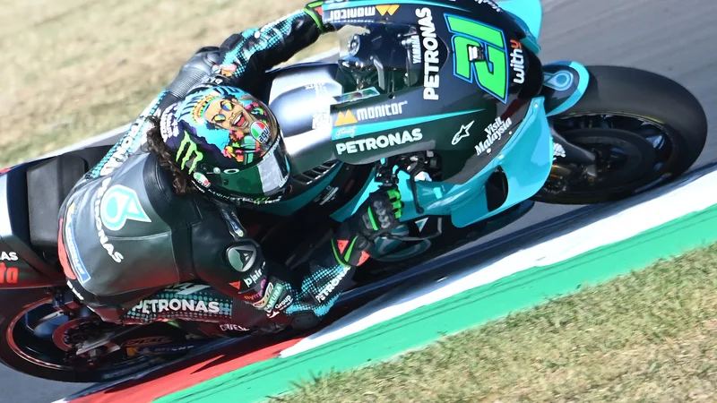 Fotografija: Franco Morbidelli je zmagal prvič v karieri. FOTO: AFP