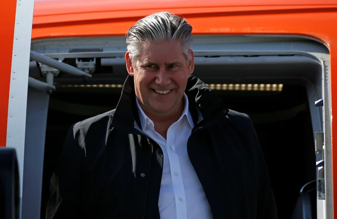 Johan Lundgren zagotavlja, da EasyJet ni pred propadom. FOTO: Stephane Mahe/Reuters