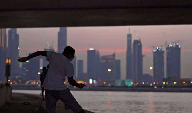 Dubaj je postal testno polje za novosti v mobilnosti in novih tehnologijah. FOTO: Karim Sahib/AFP