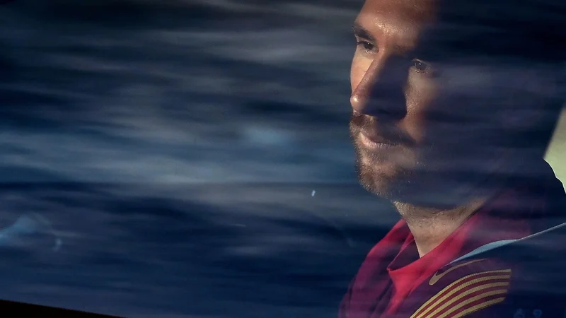 Fotografija: Lionel Messi se je pridružil Tigerju Woodsu, Floydu Mayweatherju mlajšemu in Cristianu Ronaldu. FOTO: Lluis Gene/AFP