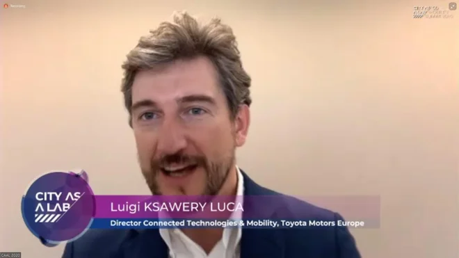 Luigi Ksawery Luca je predstavil novo blagovno znamko mobilnosti Kinto. FOTO: Leon Vidic/Delo
