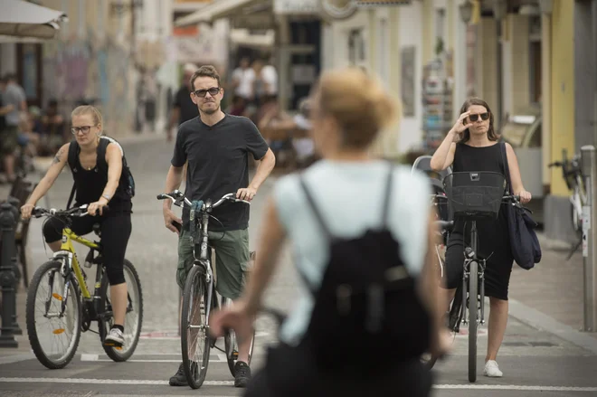 Ljubljana bo v tednu mobilnosti največ pozornosti namenila kolesarjem. FOTO: Jure Eržen