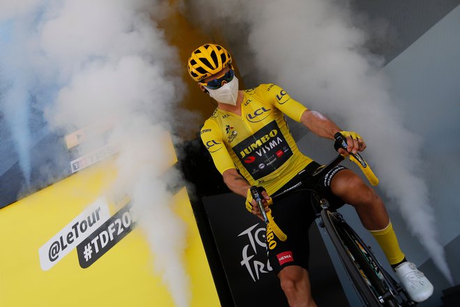 Roglič bo danes na največji preizkušnji na letošnjem Touru. FOTO: Christophe Ena/AFP