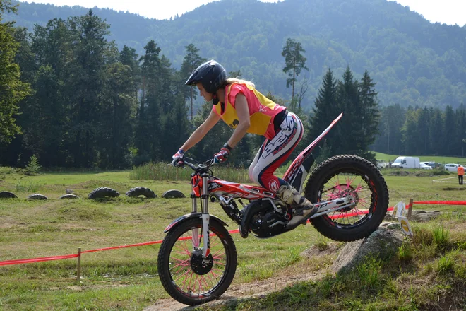 Lucija Sajevec: S čelado na glavi nihče ne ve, ali si ženska ali moški. FOTO: osebni arhiv