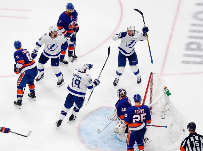 Tampa Bay je finalist vzhoda. FOTO: Bruce Bennett/AFP