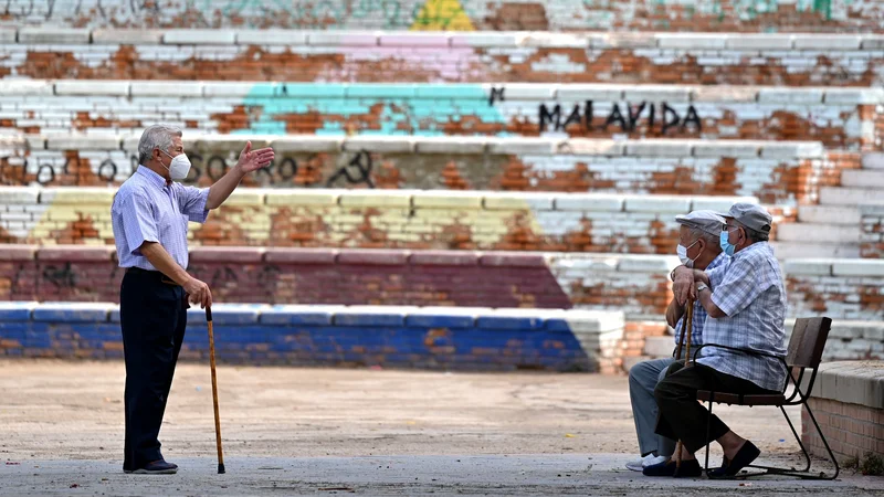 Fotografija: Z novim koronavirusom se je okužilo najmanj 626.000 Špancev.
Foto: Gabriel Bouys/Afp