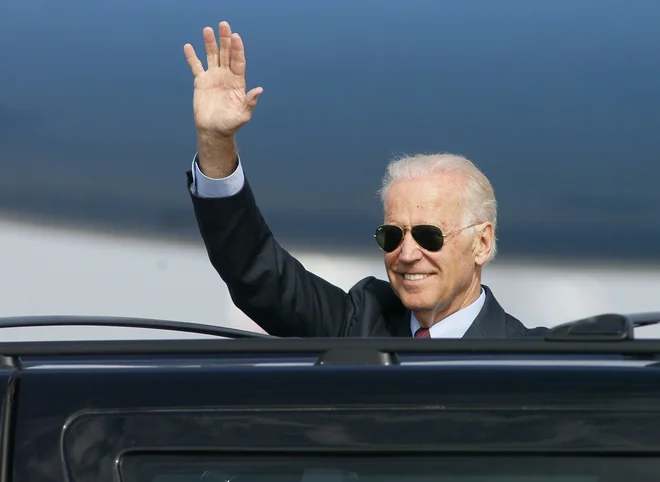 Če bo izvoljen, bo Joe Biden najstarejši ameriški predsednik v zgodovini. FOTO: Valentin Ogirenko/Reuters