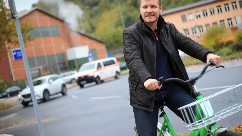 Fotografija: Aljaž Verhovnik, prvoborec za gradnjo tretje osi: »Presegli smo vsa pričakovanja.« FOTO: Tadej Regent/Delo