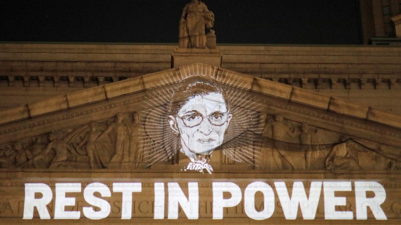 Fotografija: Ruth Bader Ginsburg je veljala za veliko zagovornico tako imenovanih liberalnih vrednot. FOTO: Andrew Kelly/Reuters
