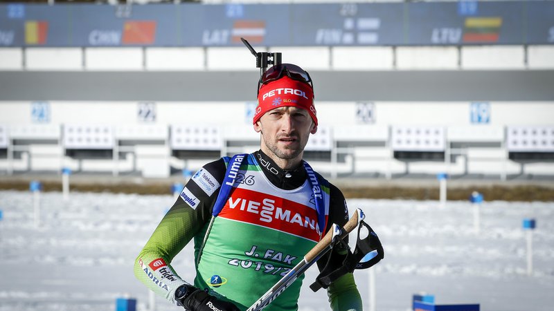 Fotografija: Pred 10 leti se je začela velika zgodba Jakova Faka pri slovenski  biatlonski reprezentanci. FOTO: Matej Družnik/Delo