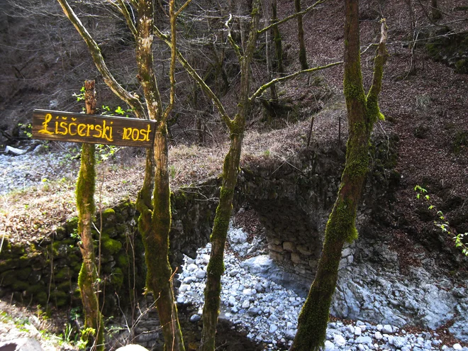 Liščerski most je načet, zrahljan od povodnji. FOTO: Aleš Nosan