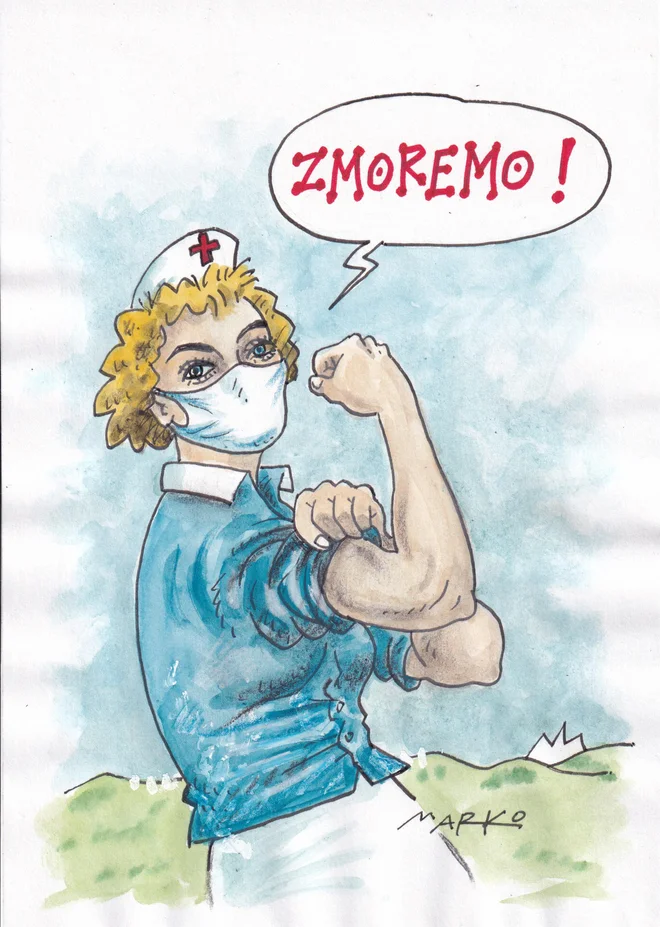KARIKATURA MARKO KOČEVAR