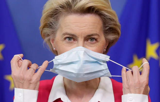 »Predlagamo evropsko rešitev, da obnovimo zaupanje med državami članicami in zaupanje državljanov v našo zmožnost upravljanje migraciji kot unija,« je povedala Ursula von der Leyen.FOTO: Reuters