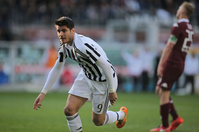 Alvaro Morata je bil član Juventusa od leta 2014 do 2016. FOTO: AFP