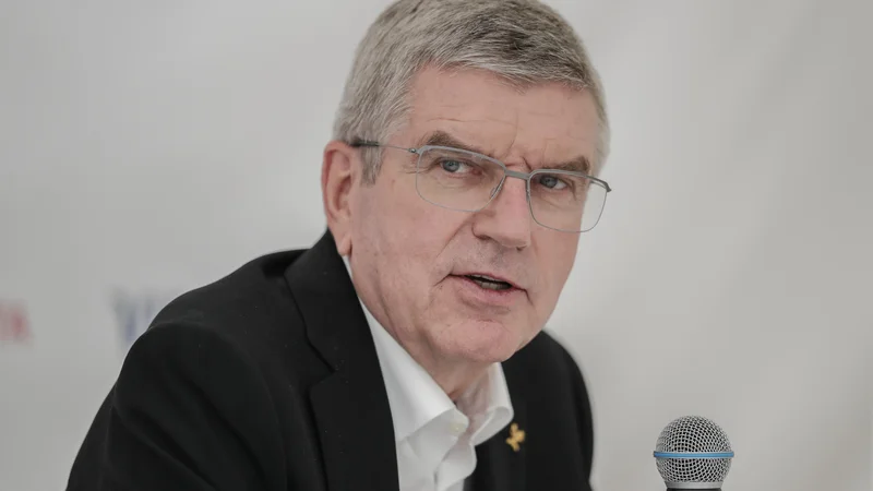 Fotografija: Thomas Bach je pred dnevi obiskal Slovenijo. FOTO: Uroš Hočevar