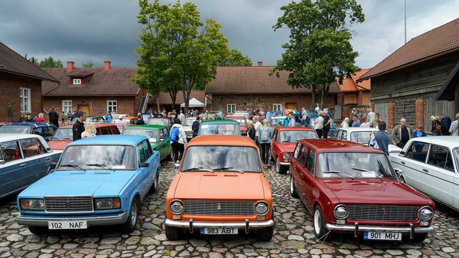Lada in letošnje poletno praznovanje 50. obletnice v Estoniji Foto Janis Laizans/Reuters