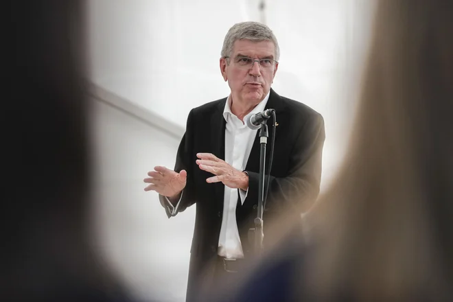 Thomas Bach, predsednik Mednarodnega olimpijskega komiteja. FOTO: Uroš Hočevar