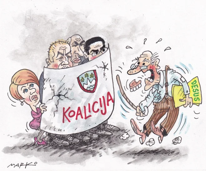KARIKATURA: Marko Kočevar/Delo