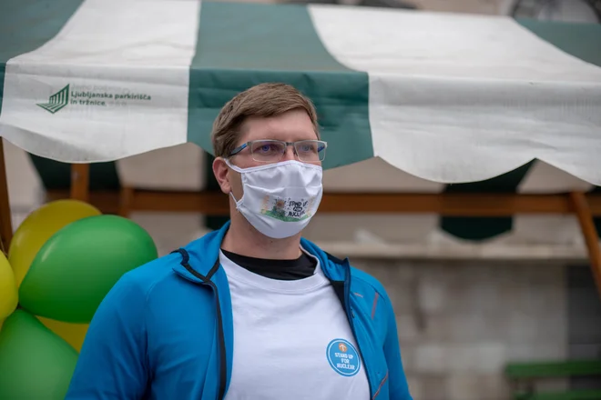 Janez Kokalj, predsednik mreže mlade generacije društva jedrskih strokovnjakov. FOTO: Jan Malec