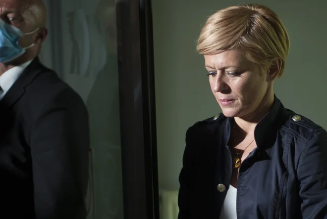 »Žalostno je, da se politična zahteva zoper delo ministra z namenom rušenja vlade postavlja pred strokovno delo ministra,« meni Aleksandra Pivec. FOTO: Jure Eržen/Delo