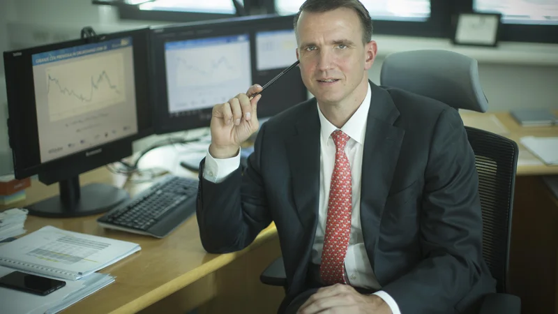 Fotografija: Stojan Nikolić, generalni direktor HSE - Holding Slovenske elektrarne. Foto Foto: Jure Eržen/Delo