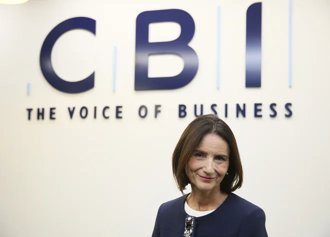 &raquo;Lahko se dogovorimo, moramo se dogovoriti,&laquo; je pred nadaljevanjem trgovinskih pogajanj med EU in Veliko Britanijo pogajalce spodbujala generalna direktorica CBI Carolyn Fairbairn. Foto Paul Hackett/ Reuters