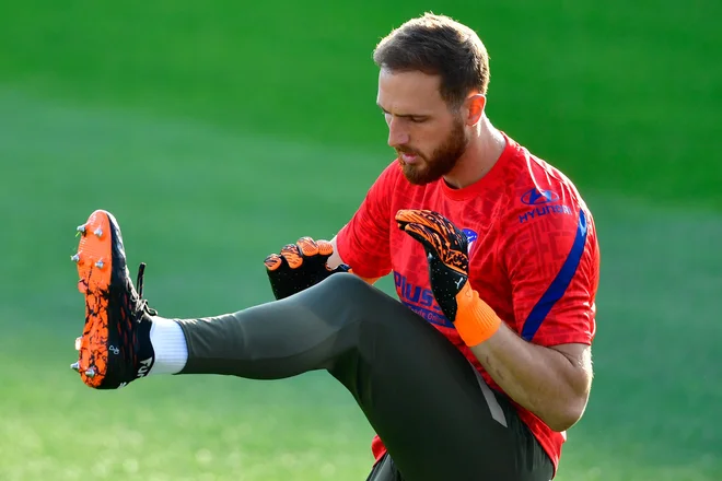 Jan Oblak je tudi na tekmi proti Villarrealu ohranil svojo mrežo nedotaknjeno. FOTO: Pau Barrena/AFP