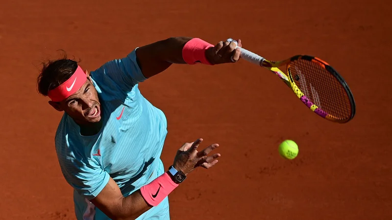 Fotografija: Rafael Nadal je zanesljiv. FOTO: Martin Bureau/AFP