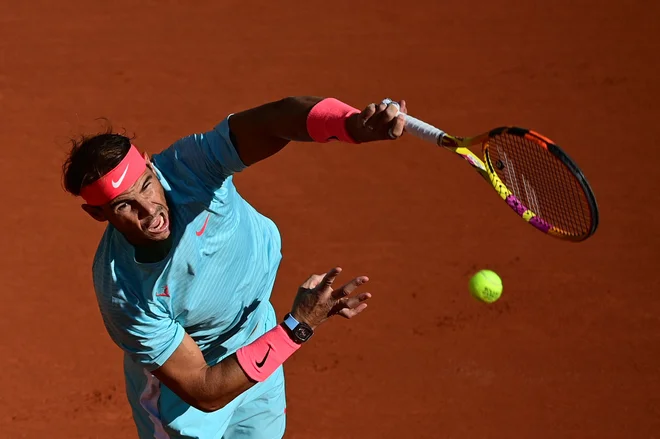 Rafael Nadal je zanesljiv. FOTO: Martin Bureau/AFP