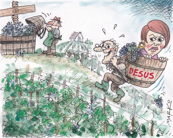 KARIKATURA: Marko Kočevar/Delo