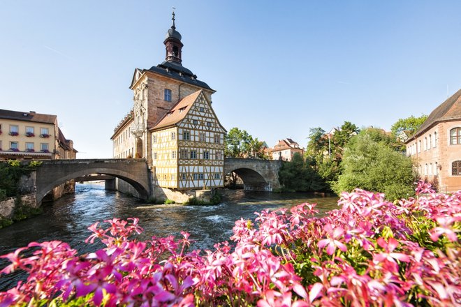 Bamberg, staro mestno jedro Unescove kulturne dediščine © DZT FOTO: Florian Trykowski