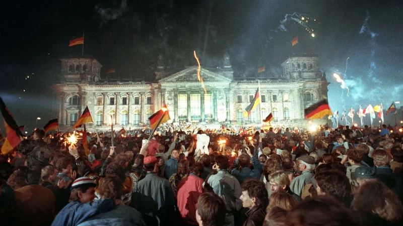 Fotografija: Odštevanje do leta 1990: Ponovna združitev Nemčije Foto TV SLO