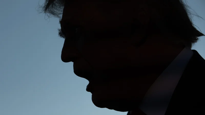 Fotografija: Trump v septembrskem prikazu fotografa agencije AFP FOTO: Saul Loeb/AFP