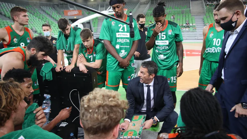 Fotografija: Cedevita Olimpija od začetka nastopa v ligi ABA. FOTO: ABA