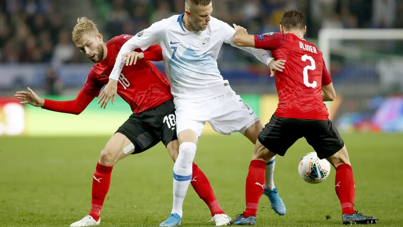 Fotografija: Josip Iličić je že vrsto let med ključnimi aduti slovenske reprezentance. FOTO: Roman Šipić/Delo