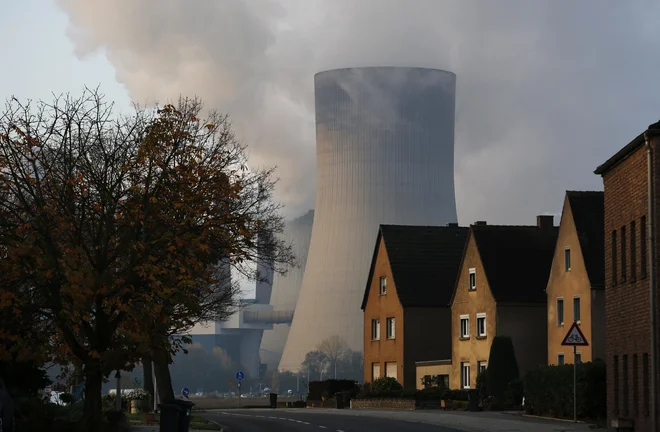 Znižanje izpustov za 55 odstotkov do leta 2030 v Bruslju vidijo kot velik korak na poti do podnebno nevtralne Evrope.<br />
FOTO: Ina Fassbender/Reuters