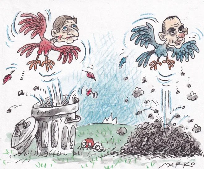 KARIKATURA: Marko Kočevar/Delo