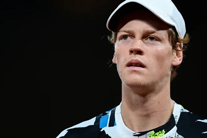 Južni Tirole Jannik Sinner imenitno predstavlja novi val italijanskega tenisa. FOTO: Martin Bureau/AFP