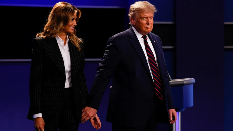 Fotografija: Donald je imel več zdravstvenih težav kot njegova žena Melania, kar je pripisal dejstvu, da je malenkost mlajša od njega. FOTO: Brian Snyder Reuters