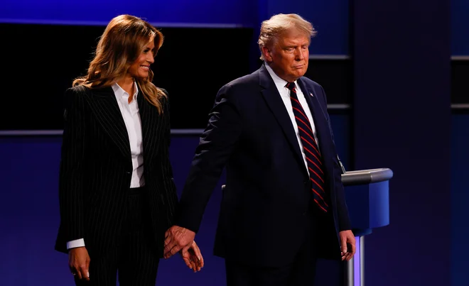 Donald je imel več zdravstvenih težav kot njegova žena Melania, kar je pripisal dejstvu, da je malenkost mlajša od njega. FOTO: Brian Snyder Reuters
