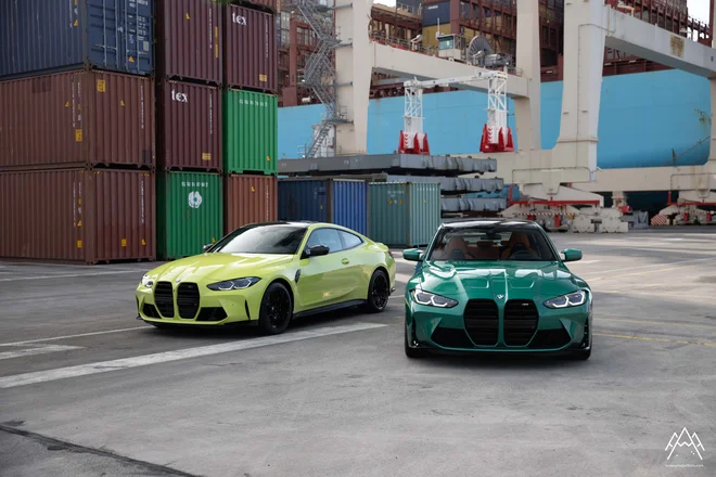 BMW M4 in BMW M3 Foto BMW