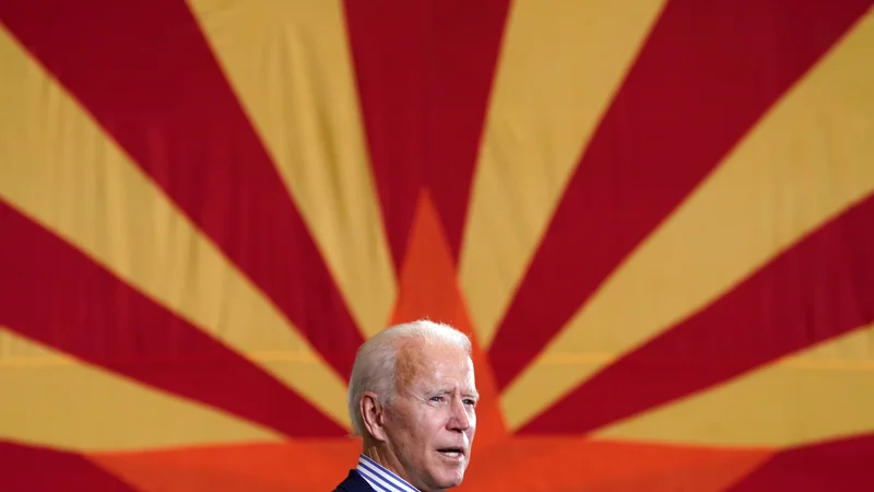 Fotografija: Joe Biden bi v primeru zmage verjetno vodil manj zategnjeno in bolj predvidljivo gospodarsko politiko.
Foto Kevin Lamarque/ Reuters