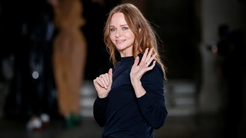 Fotografija: Stella McCartney je ena od gonilnih sil trajnosti v modni industriji. FOTO: Benoît Tessier/ Reuters