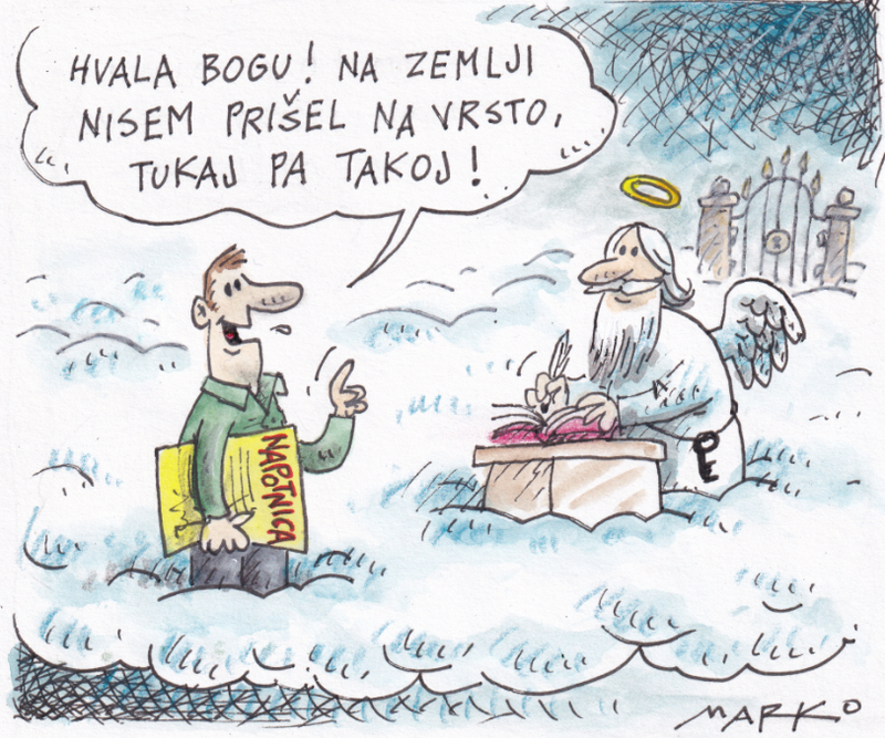 Fotografija: KARIKATURA: Marko Kočevar