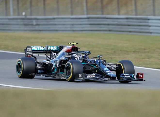 Valtteri Bottas je bil hitrejši od moštvenega tekmeca. FOTO:&nbsp; Ronald Wittek/AFP