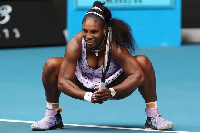 Serena Williams se počasi, toda zanesljivo poslavlja od vrha ženskega tenisa. FOTO: David Gray/AFP