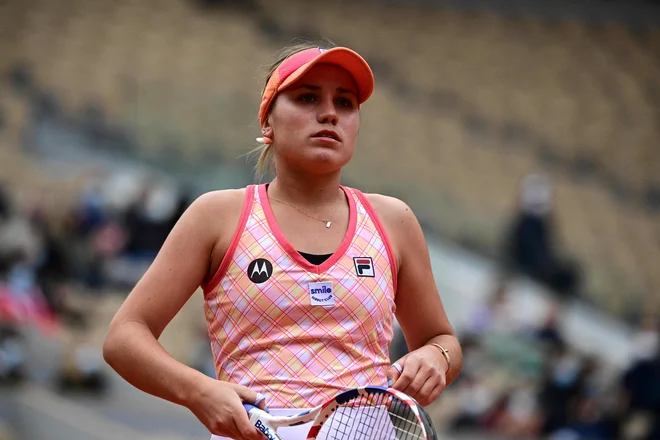 Tudi Američanka Sofia Kenin bi lahko v prihodnje večkrat opozorila nase teniško družino. FOTO: Martin Bureau/AFP