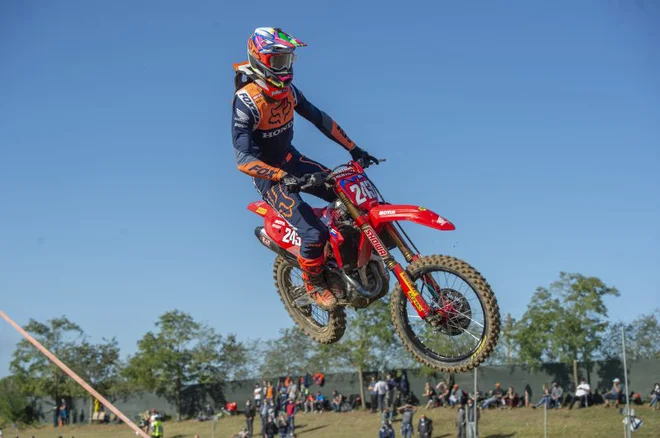 Gajser brani naslov svetovnega prvaka. FOTO: Honda Racing