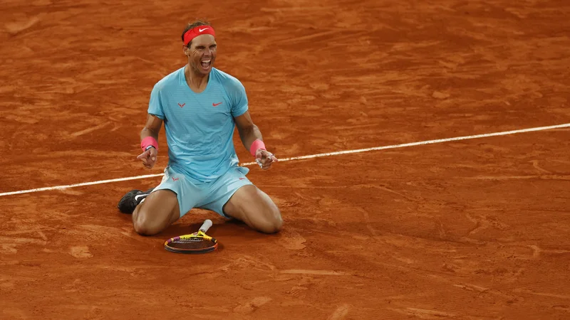 Fotografija: Rafael Nadal ostaja peščeni kralj. FOTO: Christian Hartmann/ Reuters