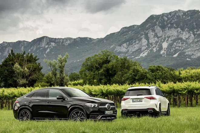 Mercedes velja za pionirja modelov SUV v premijskem razredu. Prvi prestižni SUV je bil ML, ki velja za predhodnika modela GLE. FOTO: Žiga Intihar